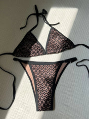 Women's Hollow Perspective Sexy Bikini Set