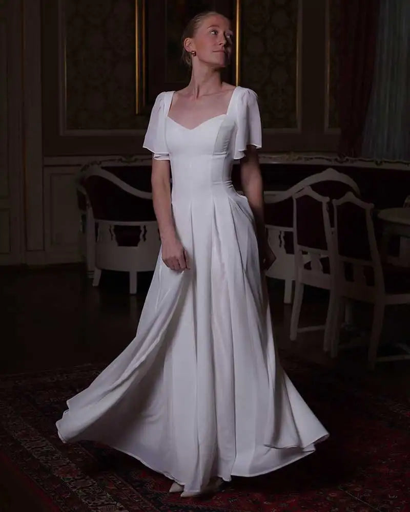 Elegant Maxi A-Line Dress
