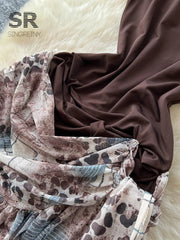 Leopard Artistic Print Dress