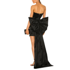 Sexy Ruched Strapless Mini Dress