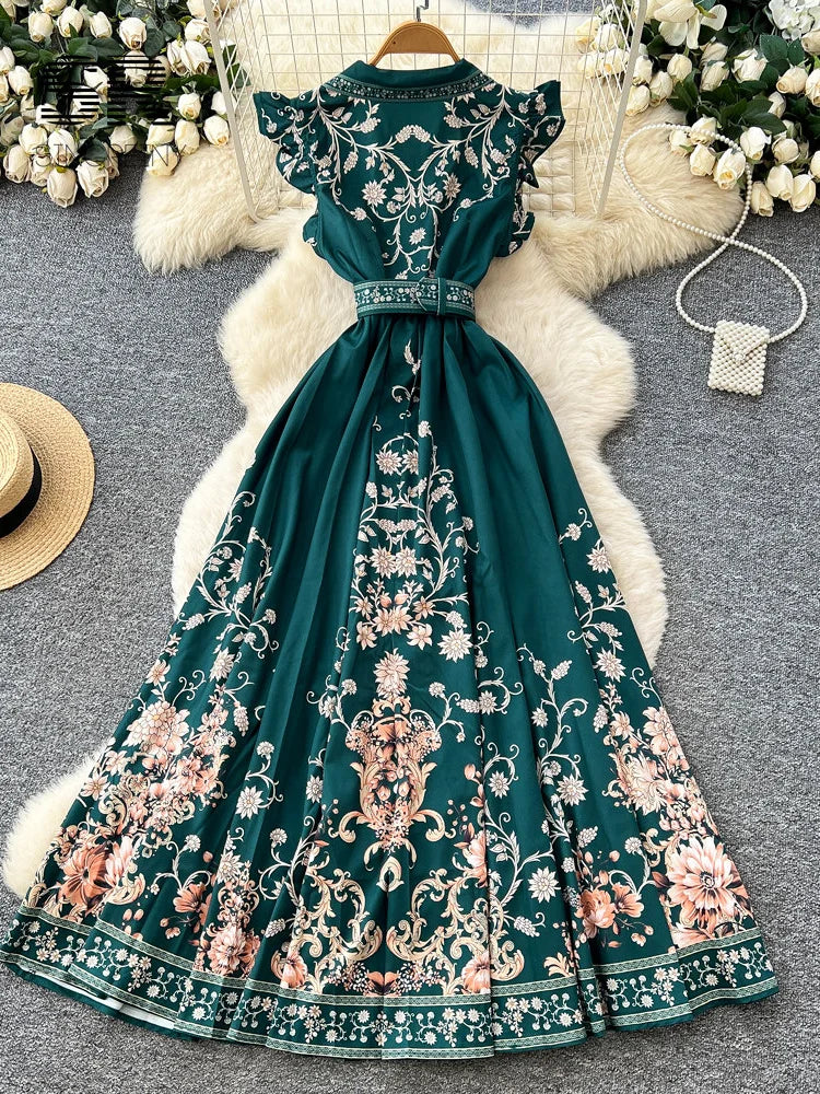 Artistic Print Classy Dress