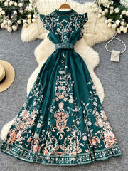 Artistic Print Classy Dress