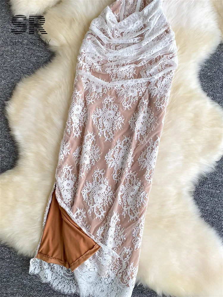 Lace Feminine Bodycon Dress