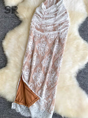 Lace Feminine Bodycon Dress