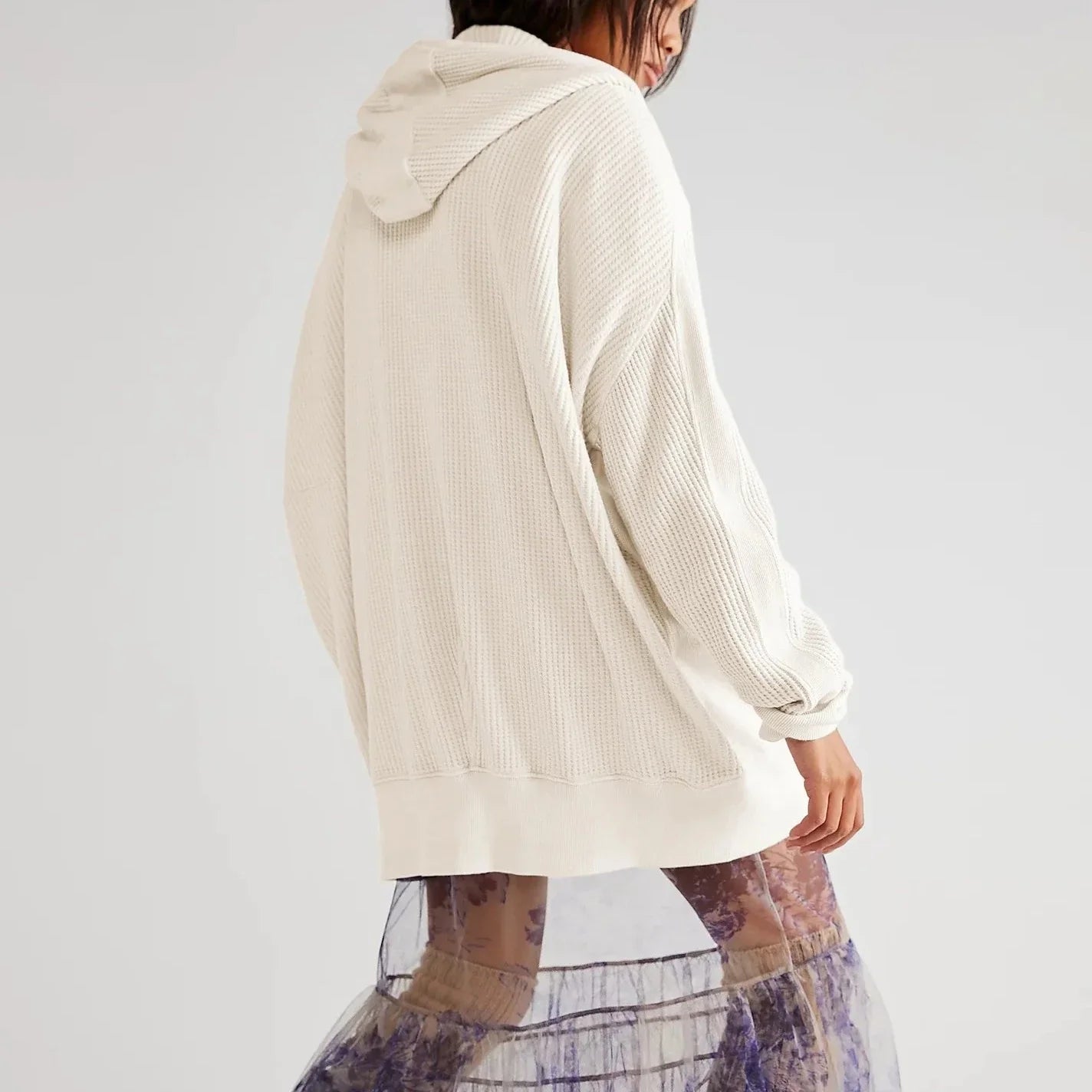 Waffle Wonderfall Zip-Up Hoodie
