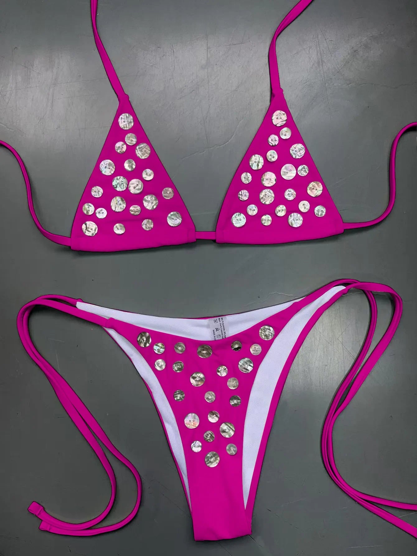 Sexy Button Micro Bikini