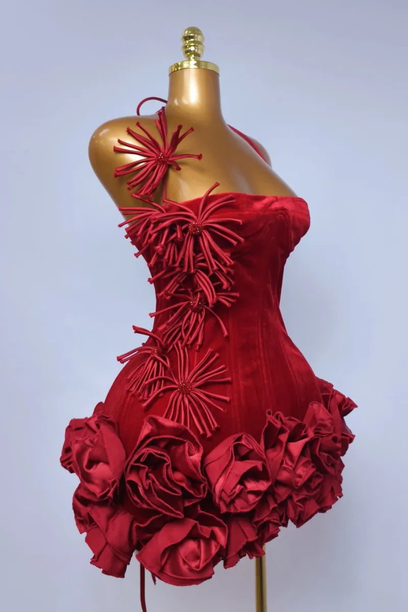 Womens Brithday Evening Dress