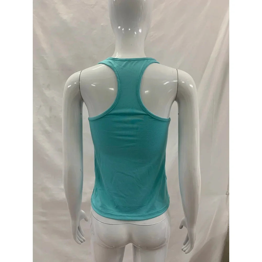 U Neck I-Shaped Back Tank Top