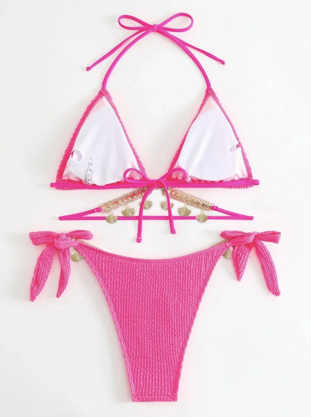 Sexy Shell Diamond Bikini Set