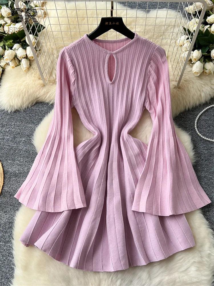 Autumn Senior Knit Dress