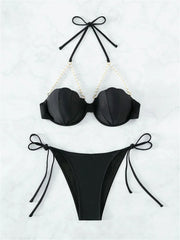 Sexy Shell Shape Underwire Bikini