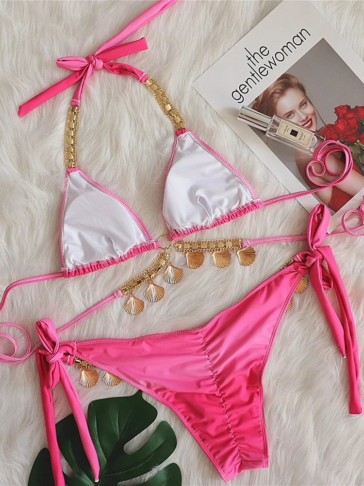 Luxury Rhinestones Bikini