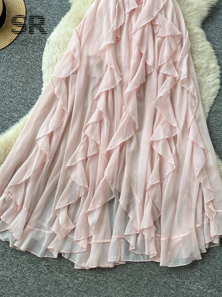 Chiffon Ruffle SunDress