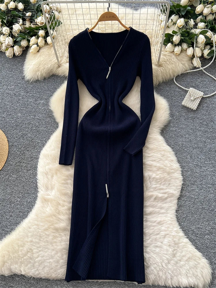 Senior Basics Knitted Dress