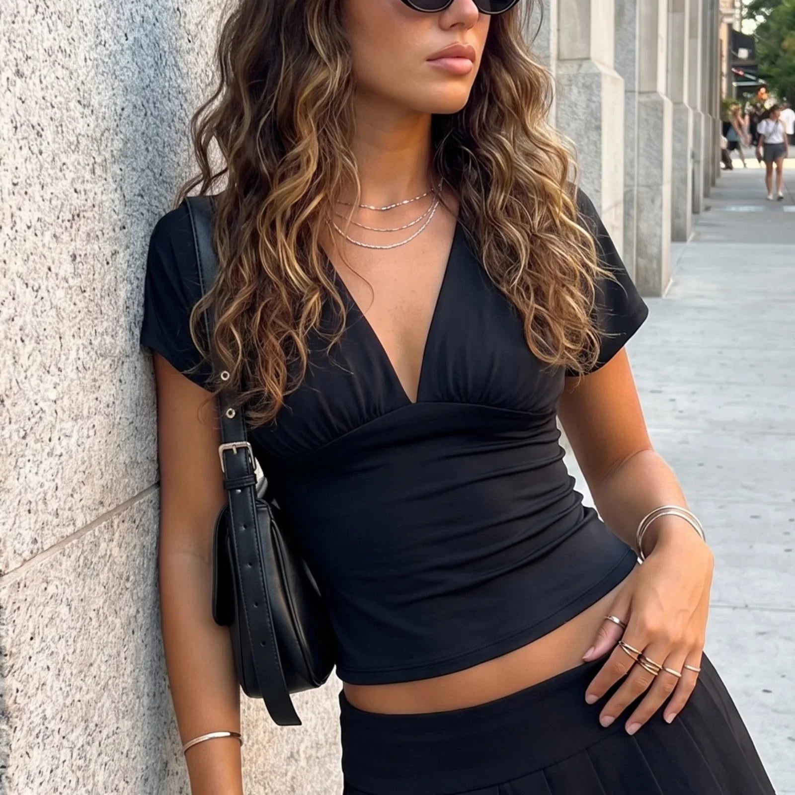 Lamuusaa y2k Crop Tops