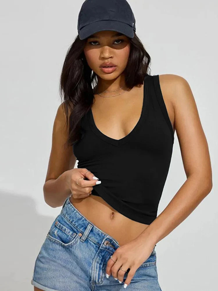 Slim Crop Tank Top