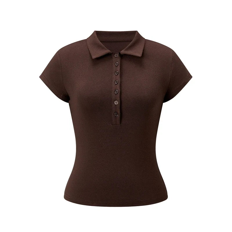 Short Sleeve Crop Tops