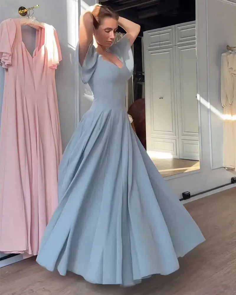 Elegant Maxi A-Line Dress