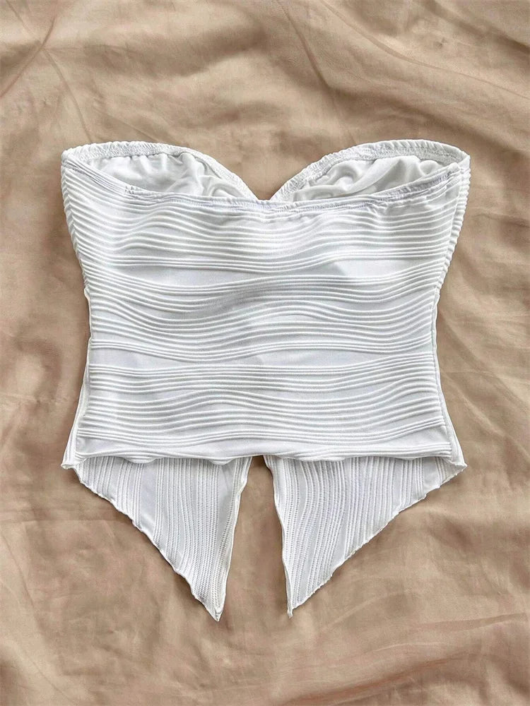 Twist Knot Front Crop Top