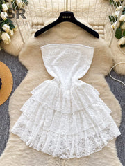 Ladies Floral Lace Dress