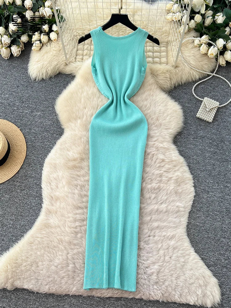 Hollow Out Feminine Dress