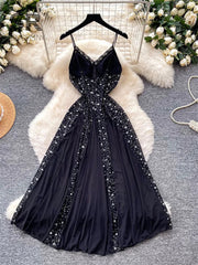Print Lace Sheer Dress