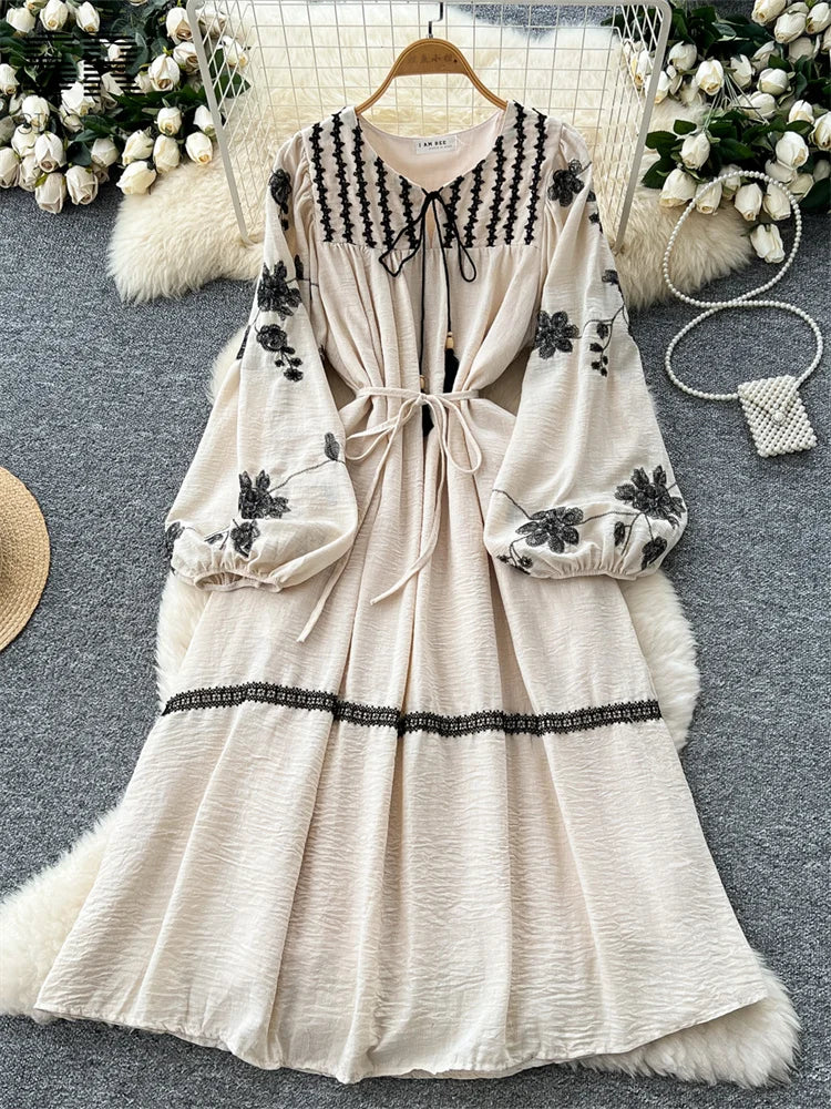 Vintage Embroidered Dress