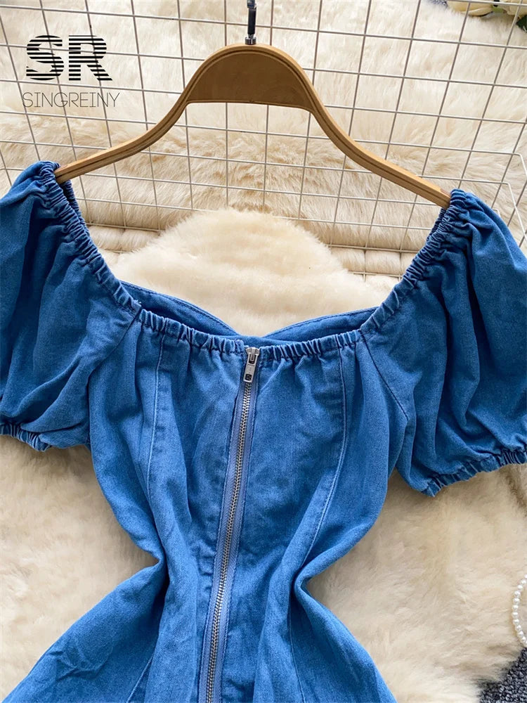 Denim Bud Dress
