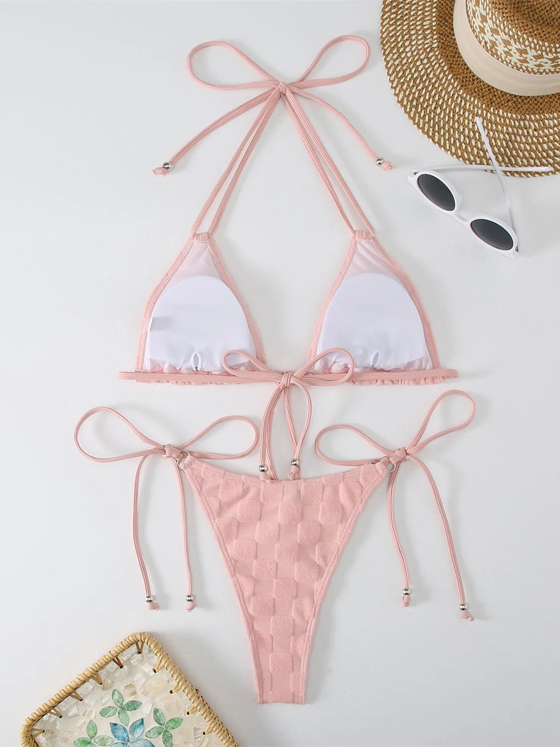 Halter Green Bikini