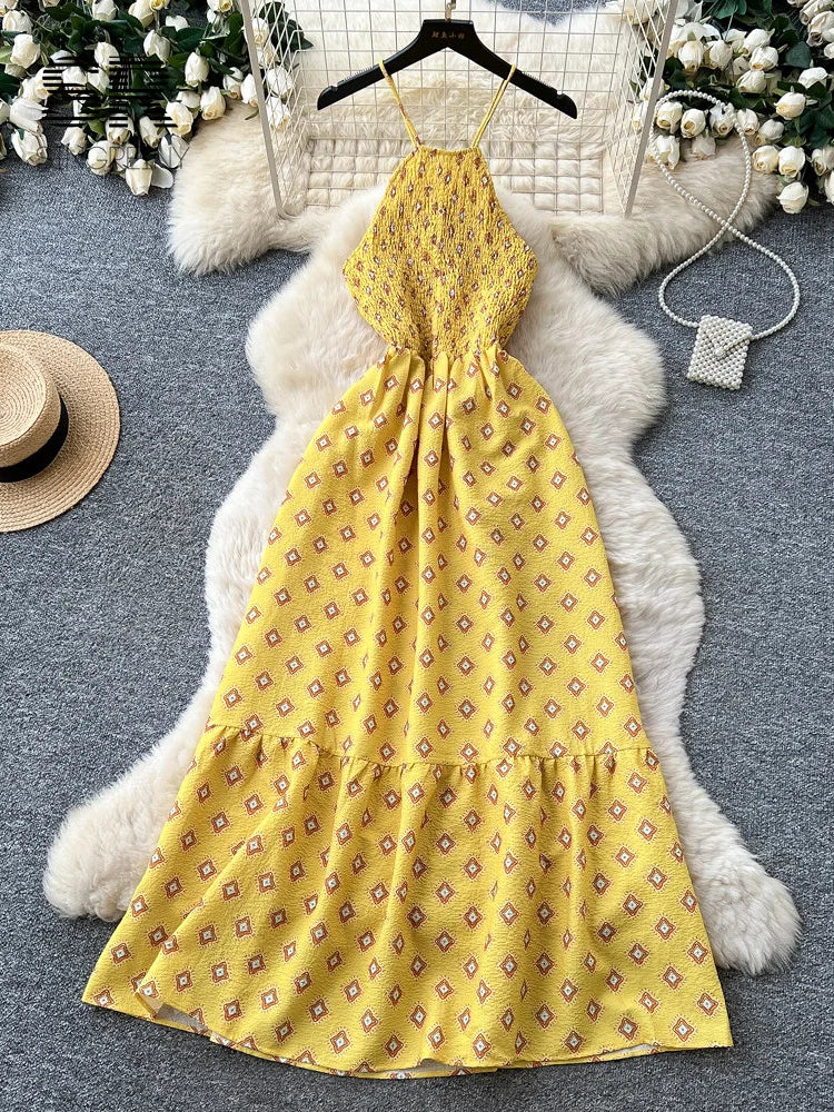 Print Casual Vacation SunDress