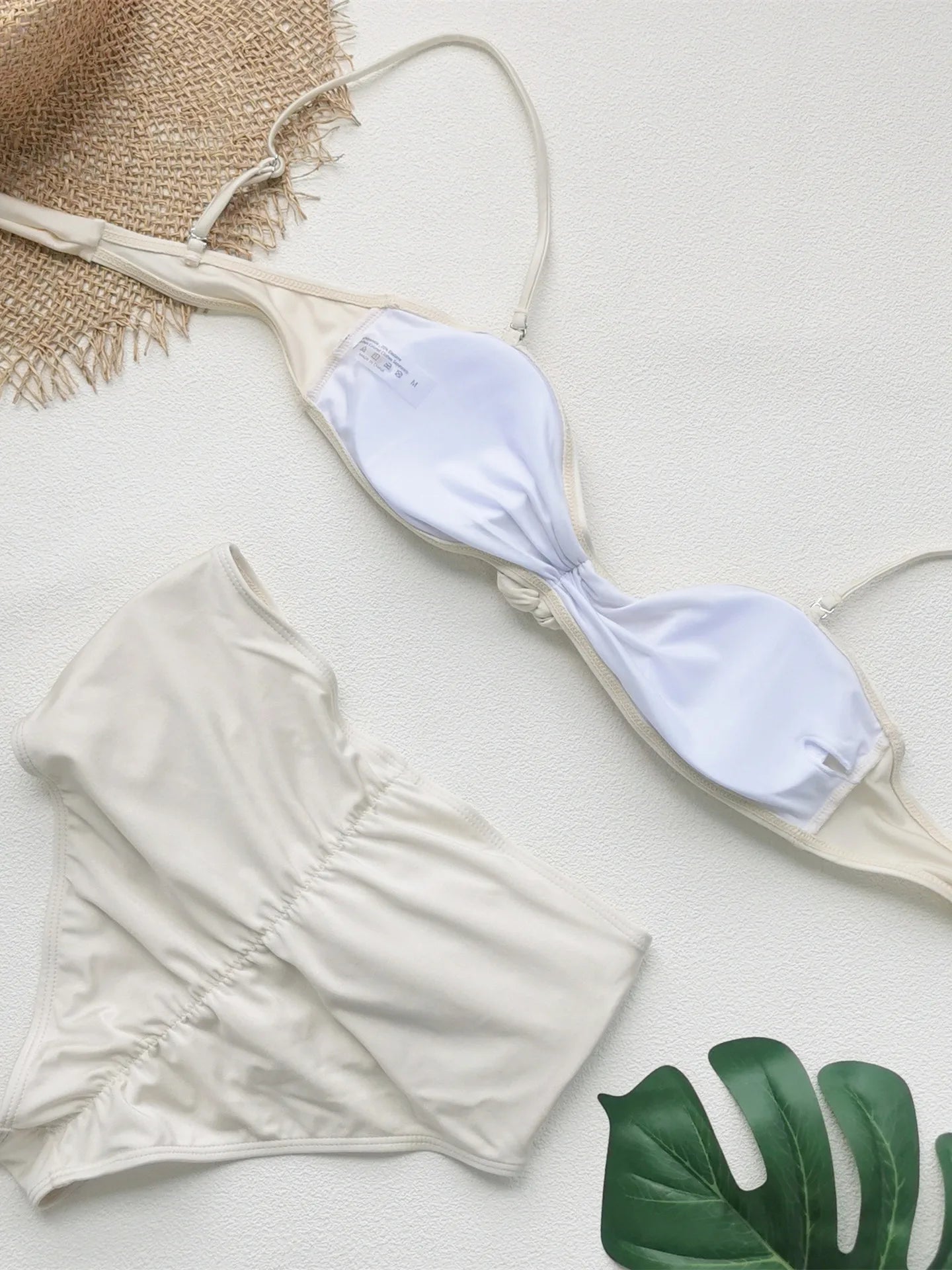 Vintage 3D Floral Bikini Set