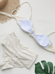 Vintage 3D Floral Bikini Set