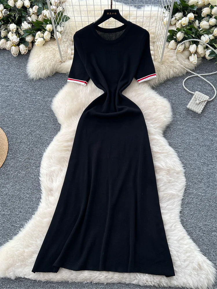 Senior Chic Knit Dress