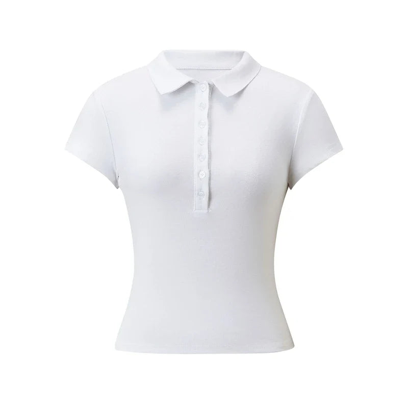 Short Sleeve Crop Tops