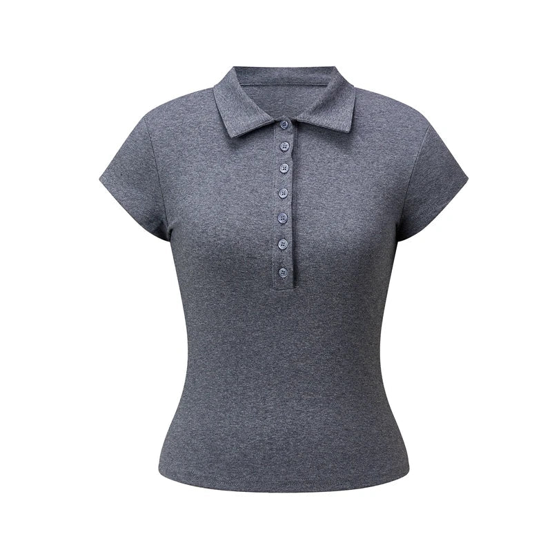 Short Sleeve Crop Tops