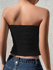 Y2K Streetwear White Corset Crop Top