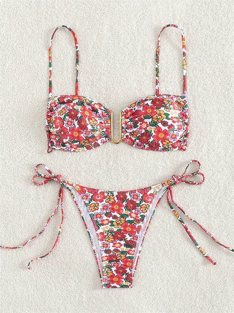 Sexy U Wire Bikini Set