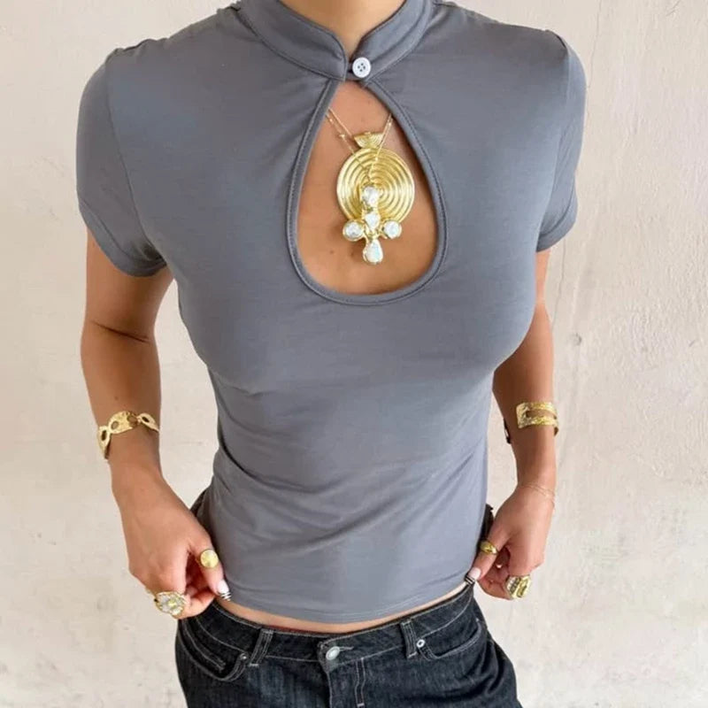 Vintage Going Out Cropped Tops