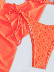Sexy Orange Bikini Set