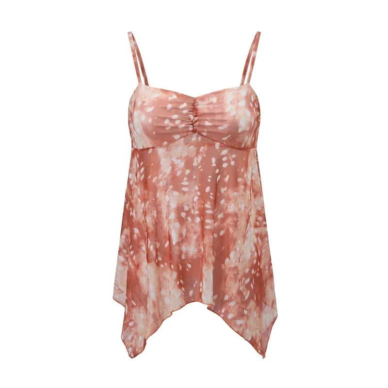 Beach Sleeveless Crop Top