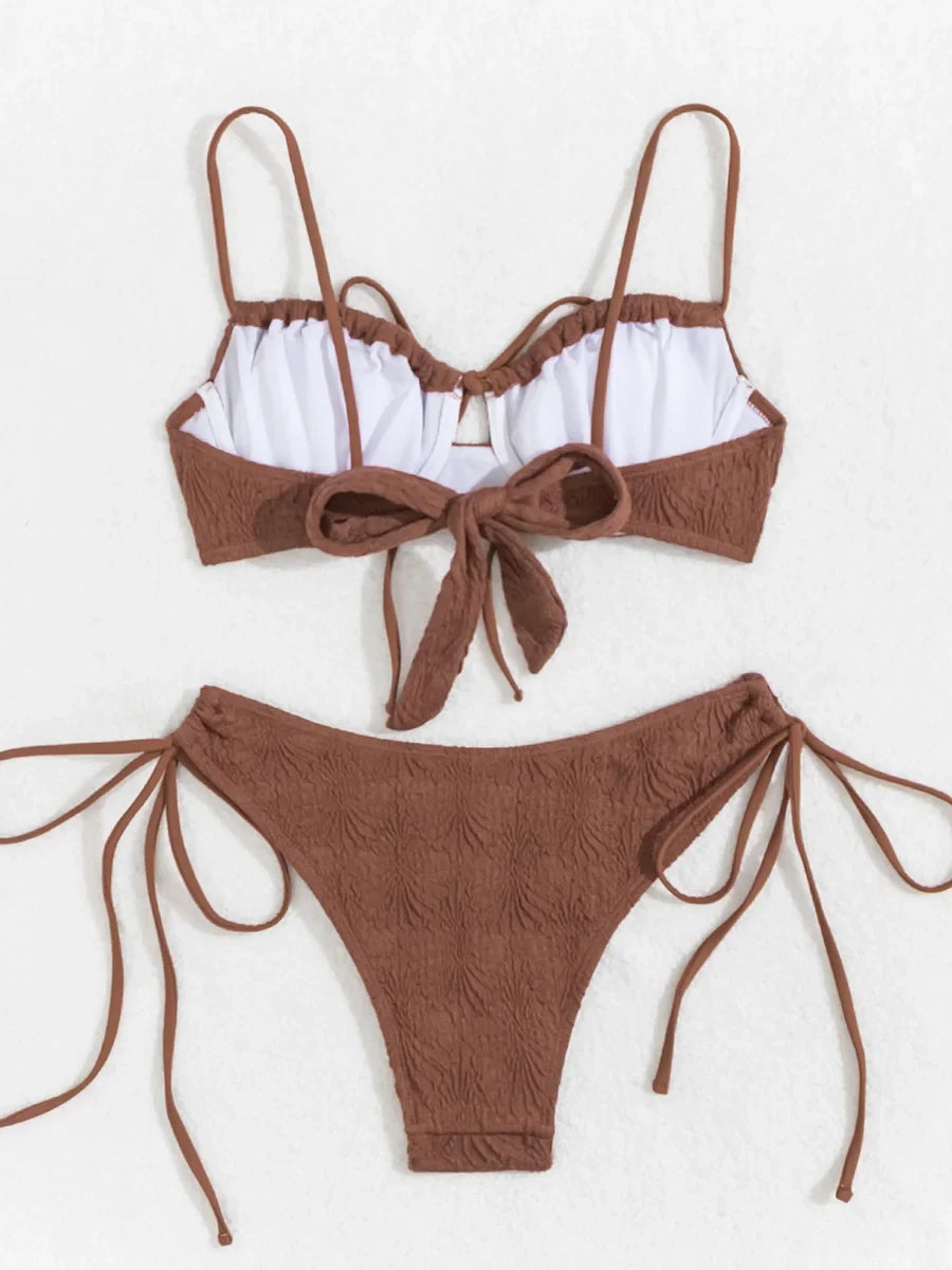 Wrinkled Underwried Bikini