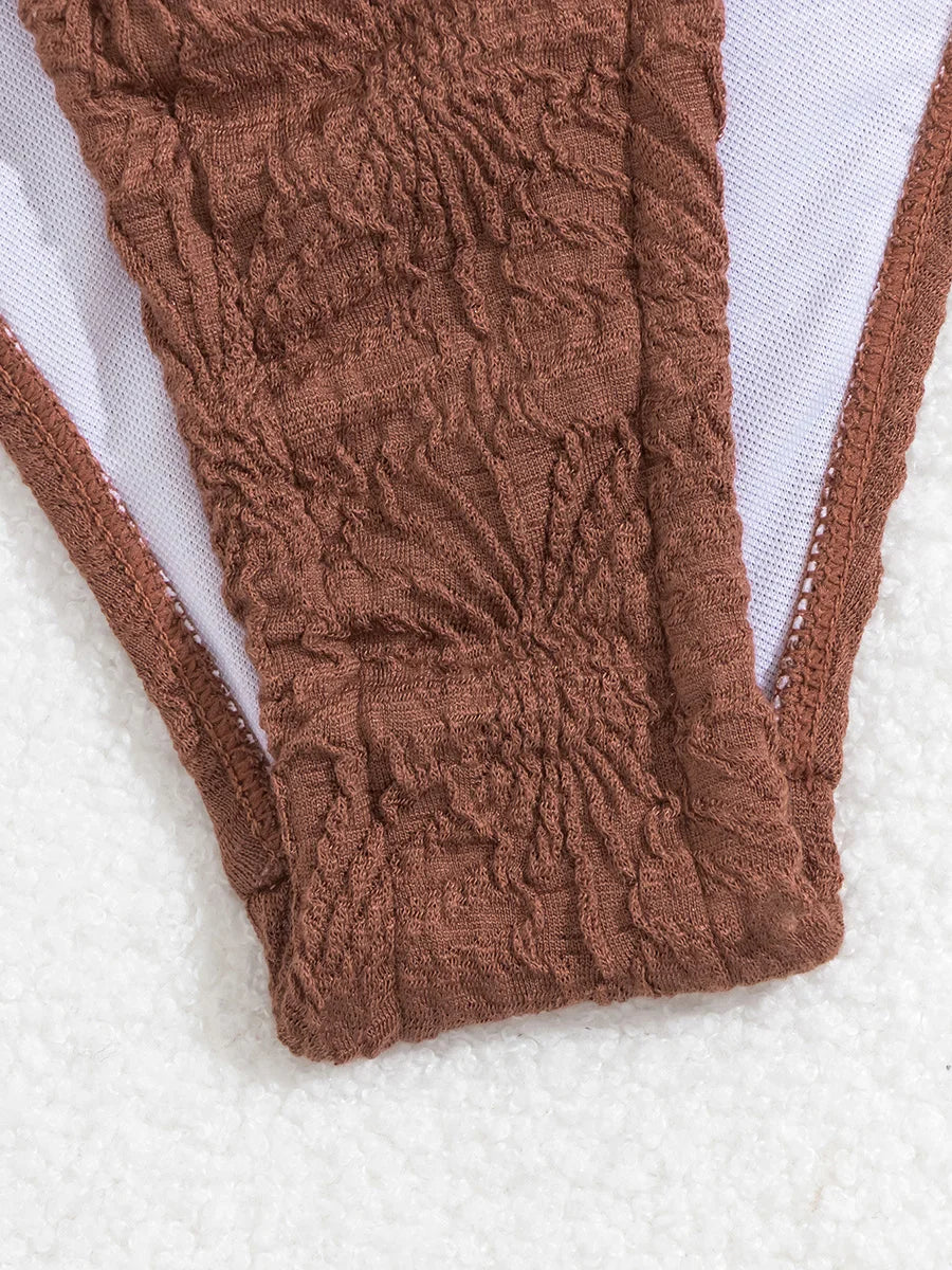 Wrinkled Underwried Bikini
