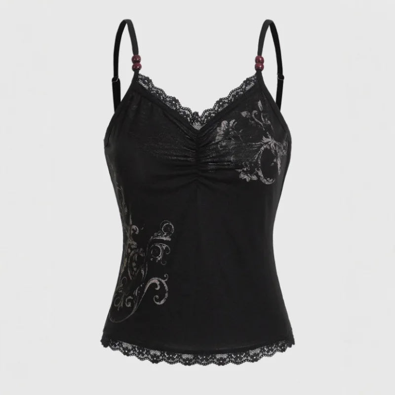 V Neck Cami Tank Top