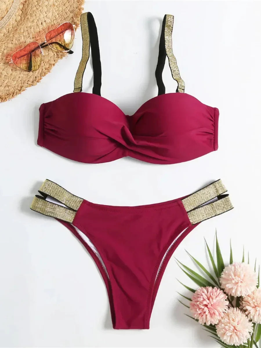 Underwired Push Up Bikini