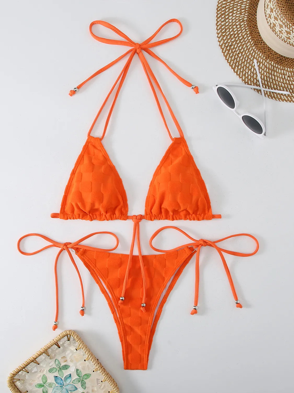Halter Green Bikini