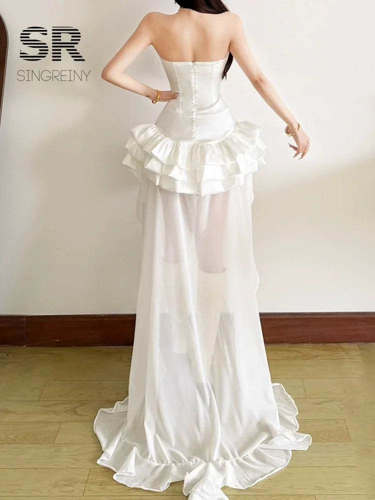 Ruffles Balloon Dress