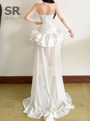 Ruffles Balloon Dress