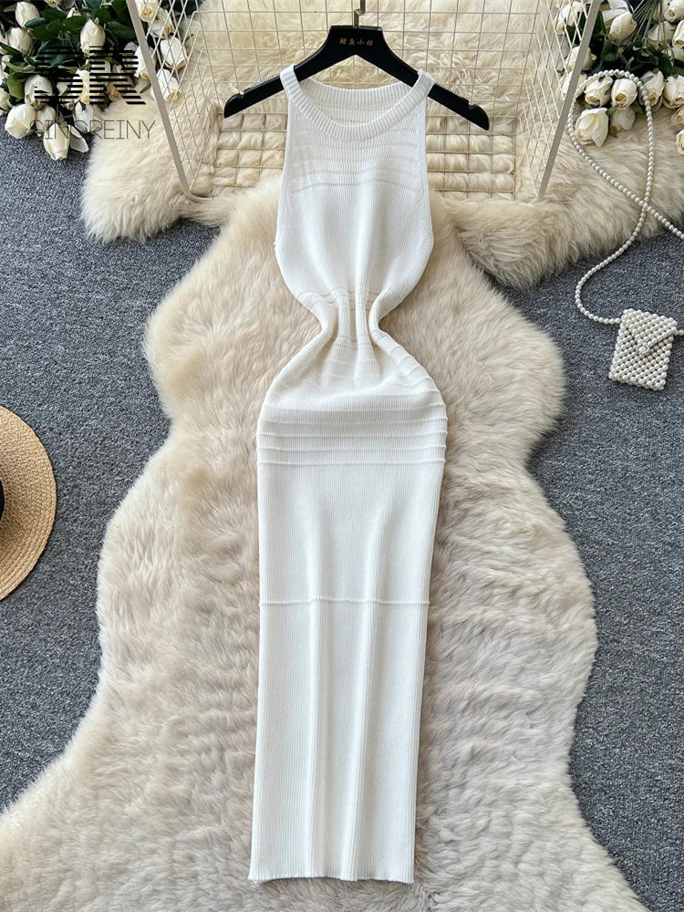 Stretchy Knitted Dress