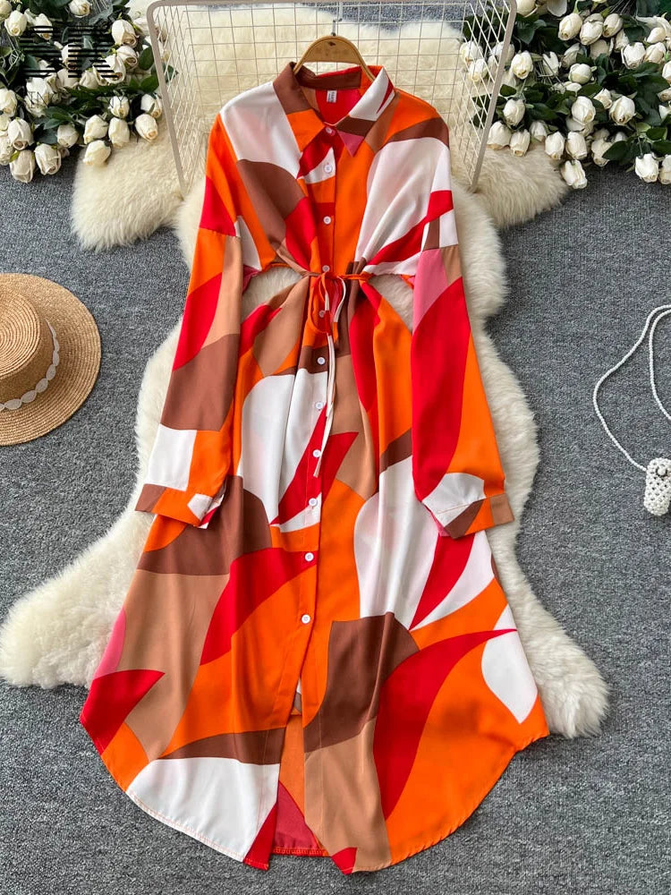 Casual Print Dress