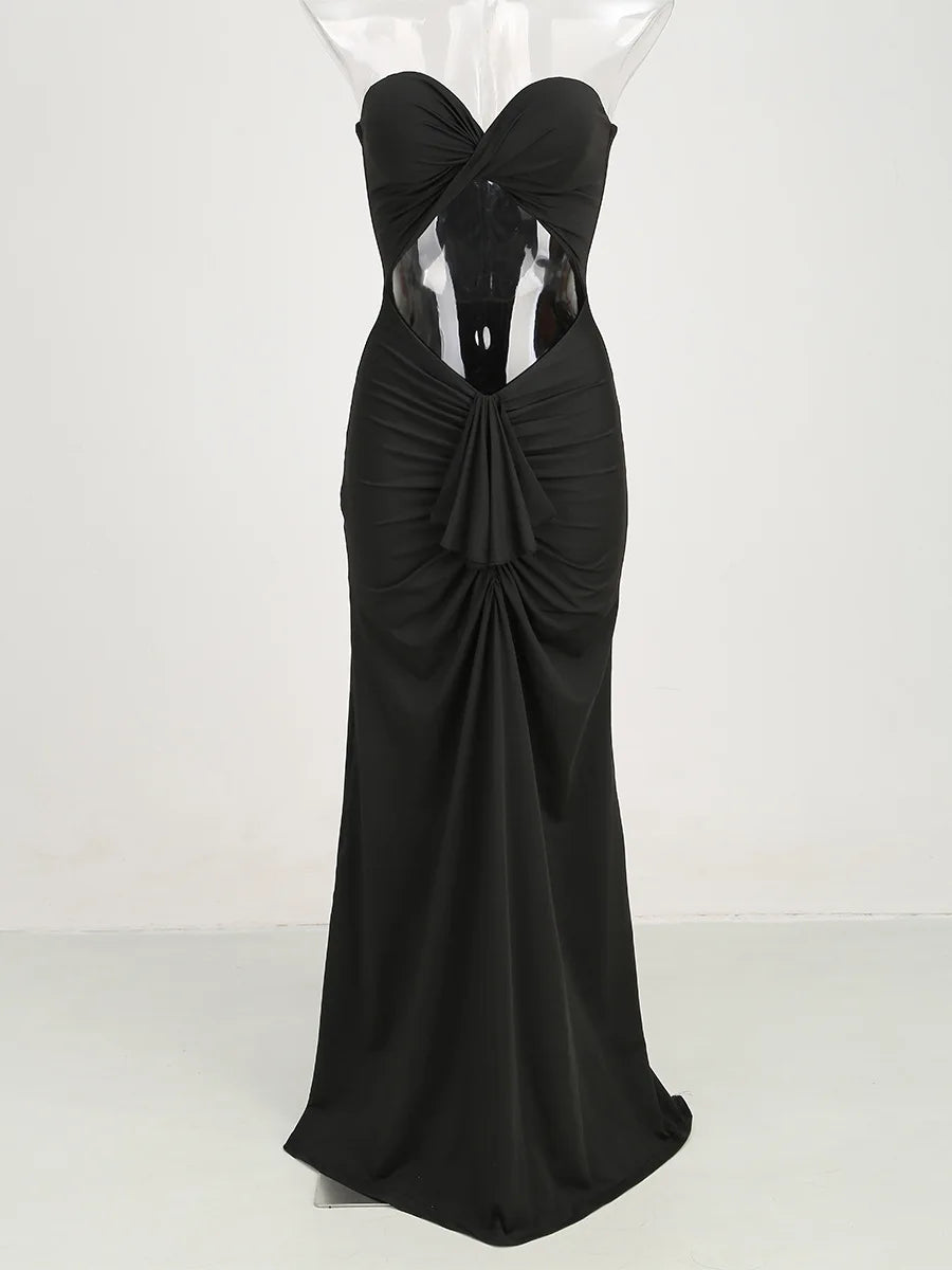 Black Party Long Dress
